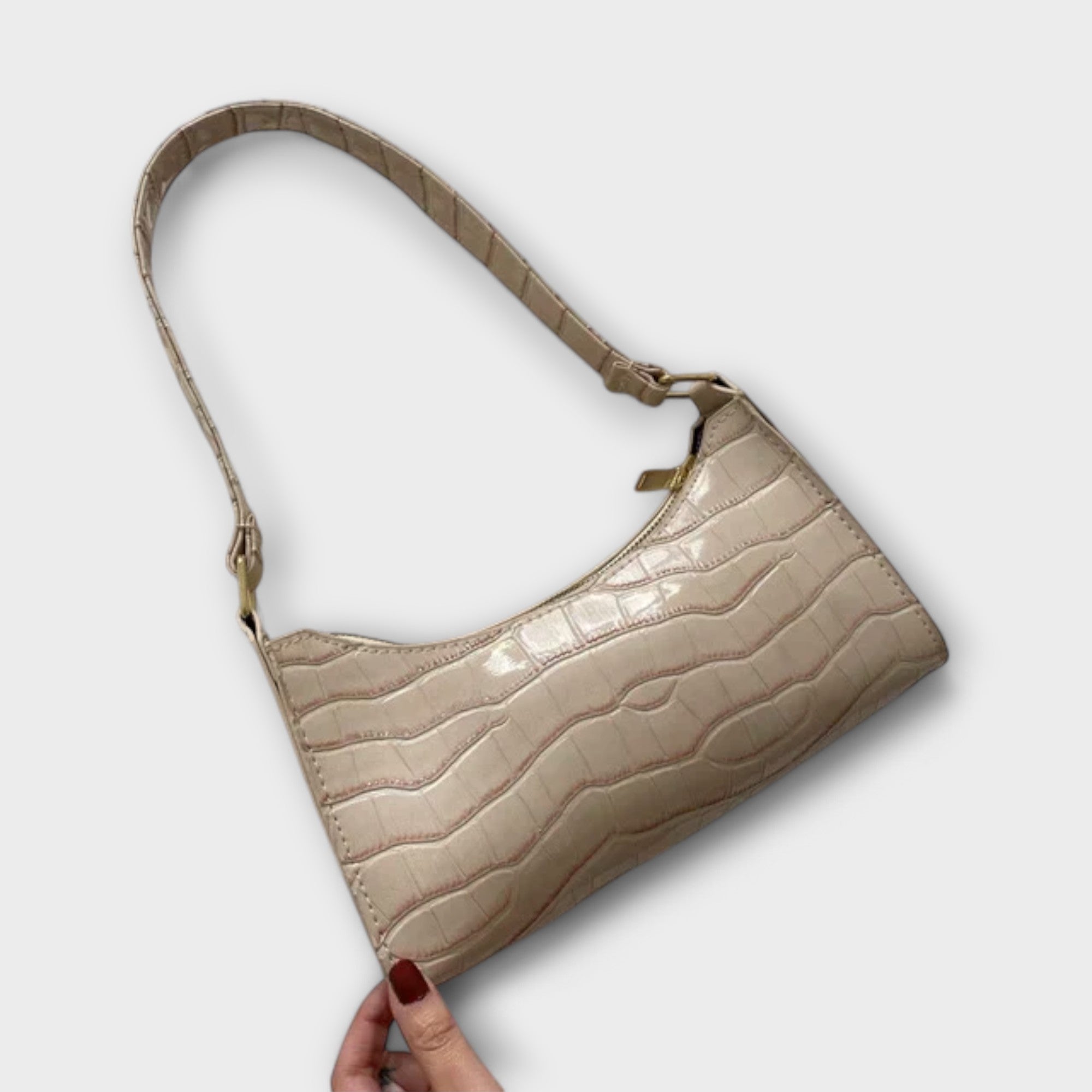 Gianna Boutique - Sac en cuir brillant