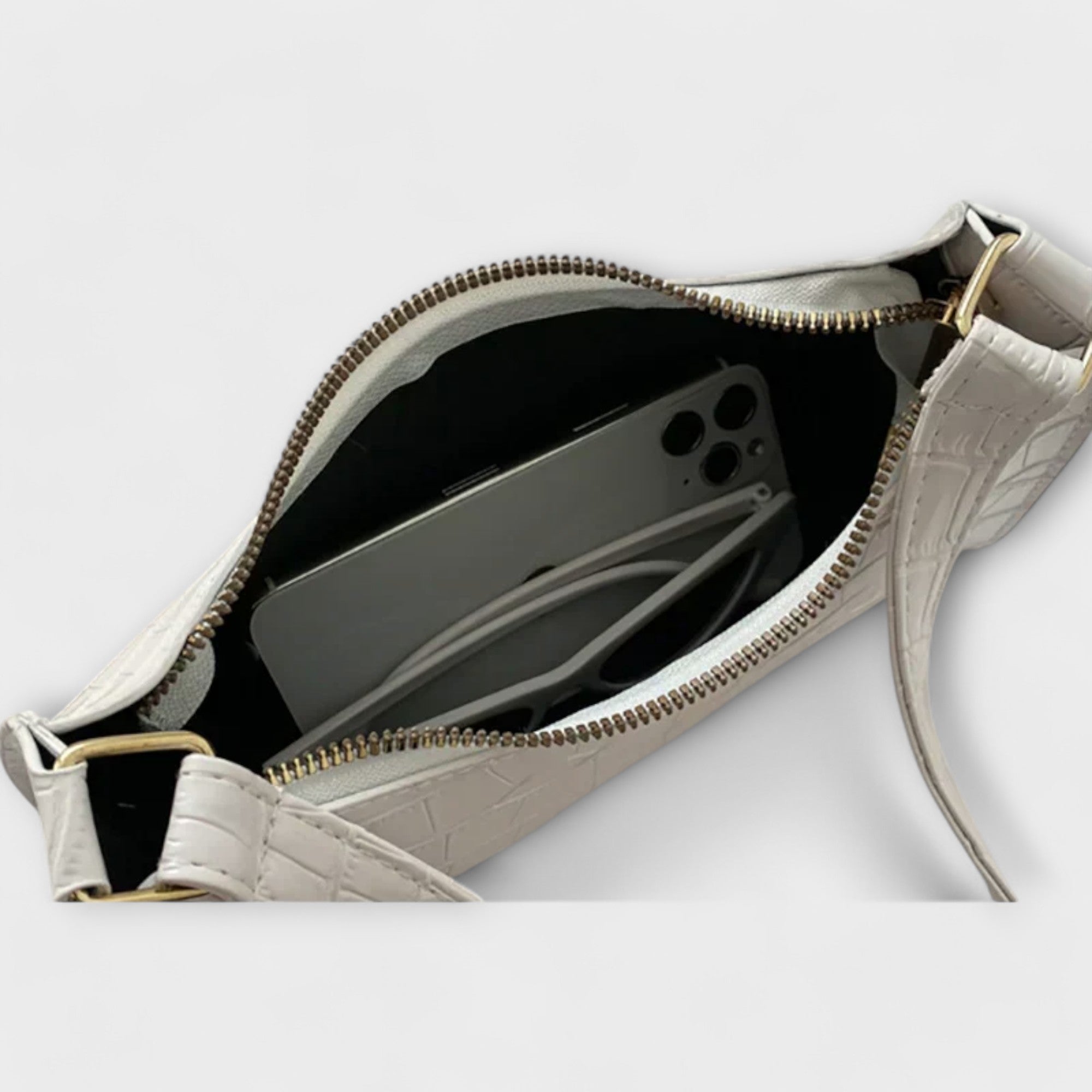 Gianna Boutique - Sac en cuir brillant