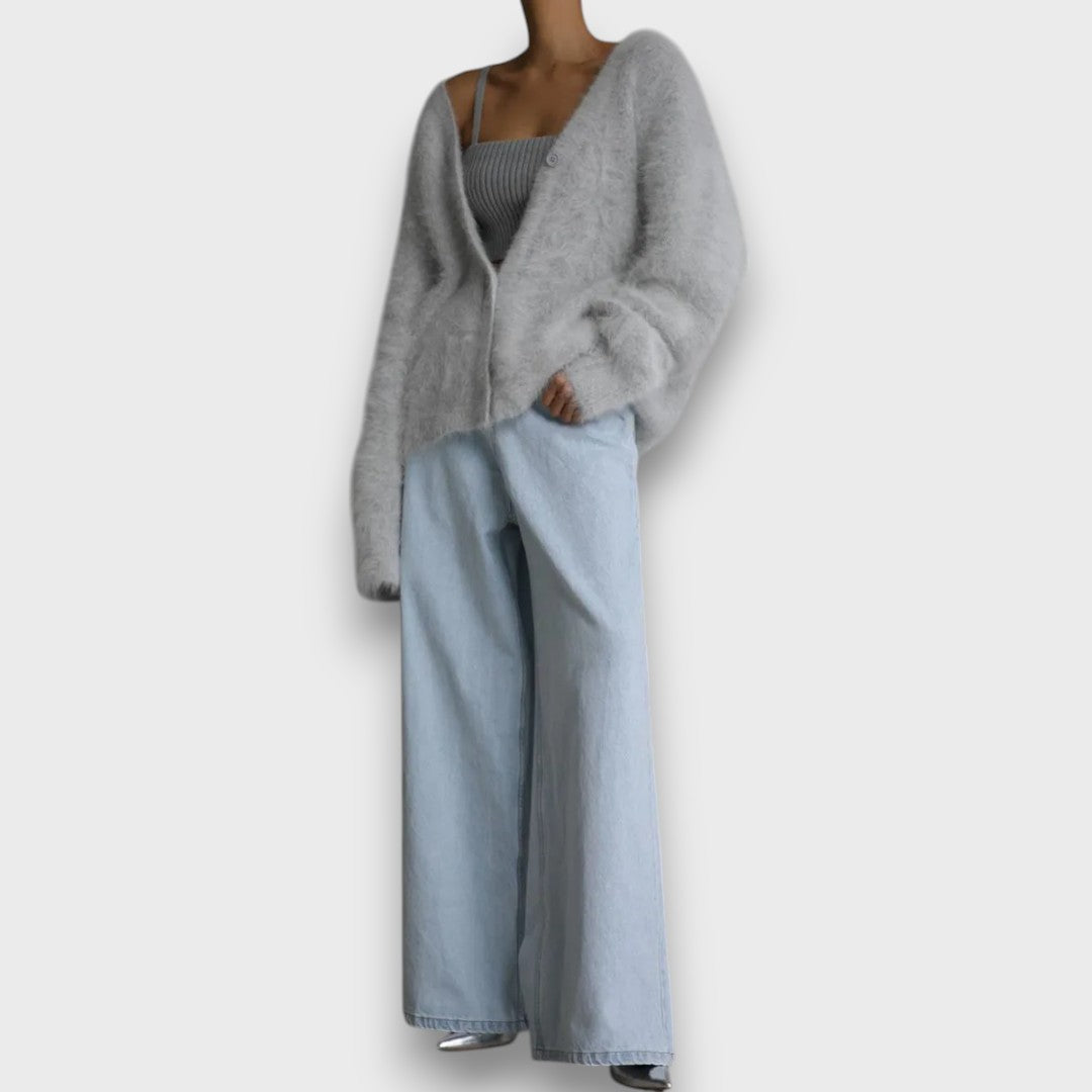 Laria – Cardigan doux à coupe classique