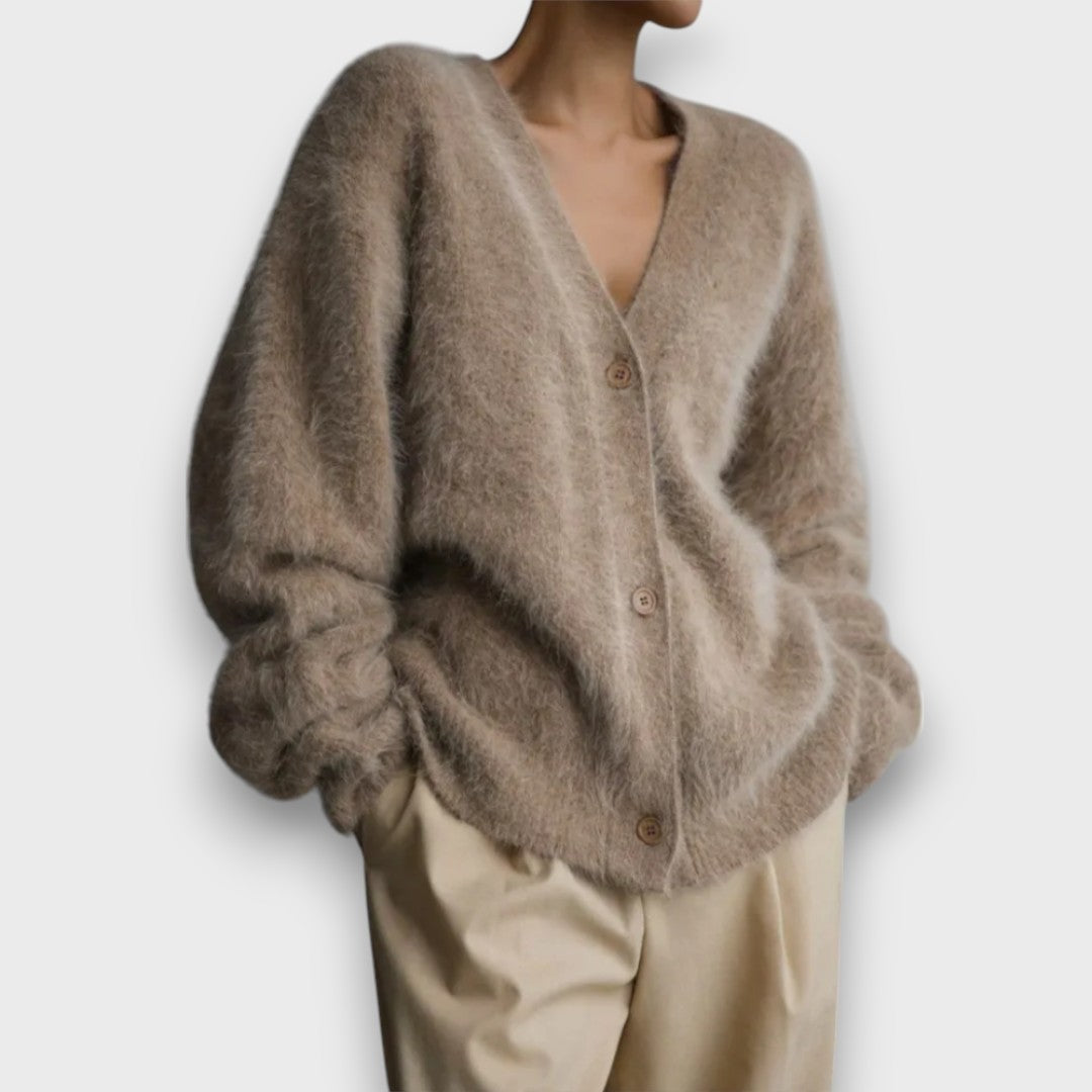 Laria – Cardigan doux à coupe classique