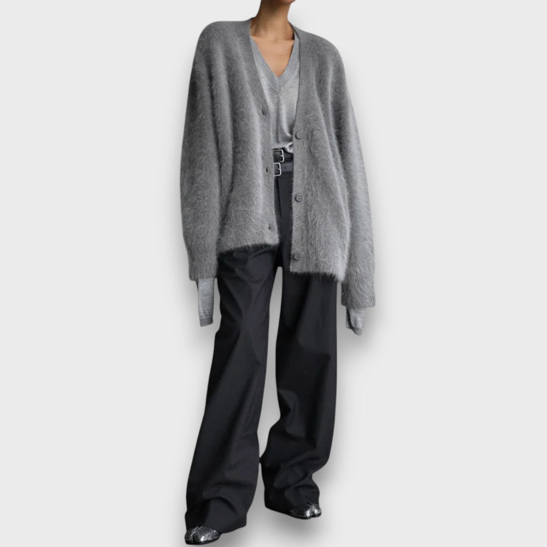 Laria – Cardigan doux à coupe classique