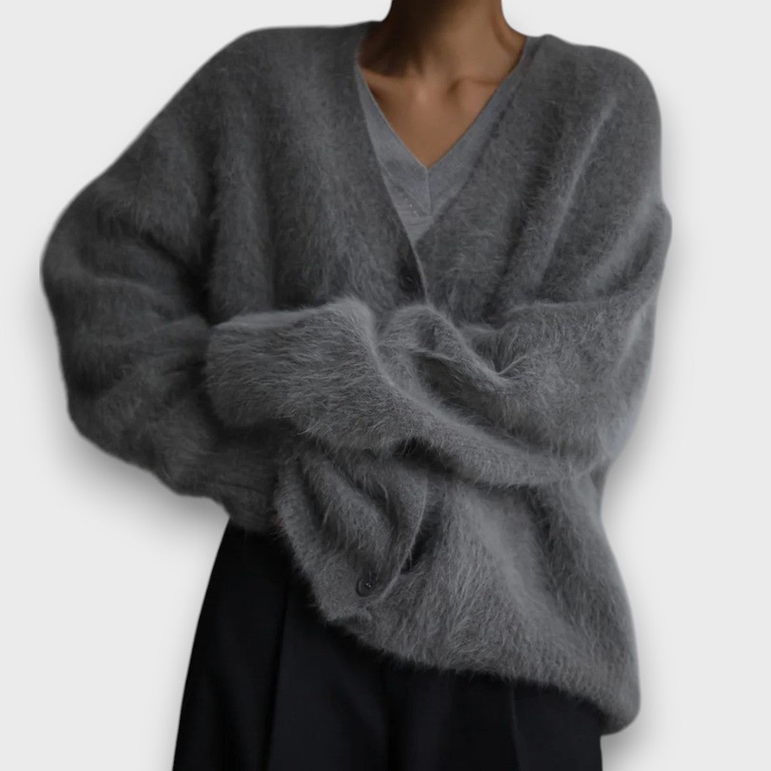 Laria – Cardigan doux à coupe classique