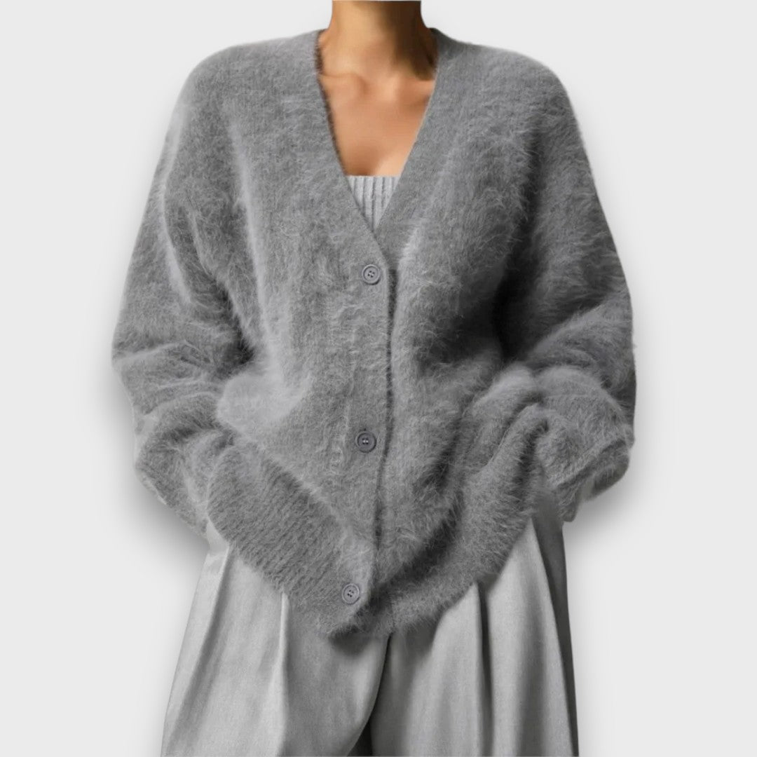 Laria – Cardigan doux à coupe classique