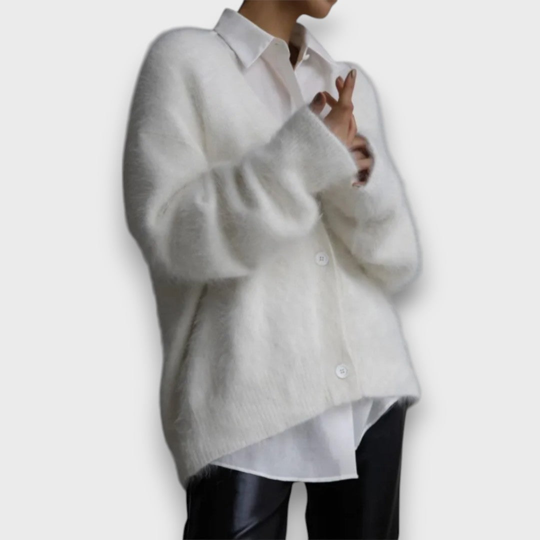 Laria – Cardigan doux à coupe classique