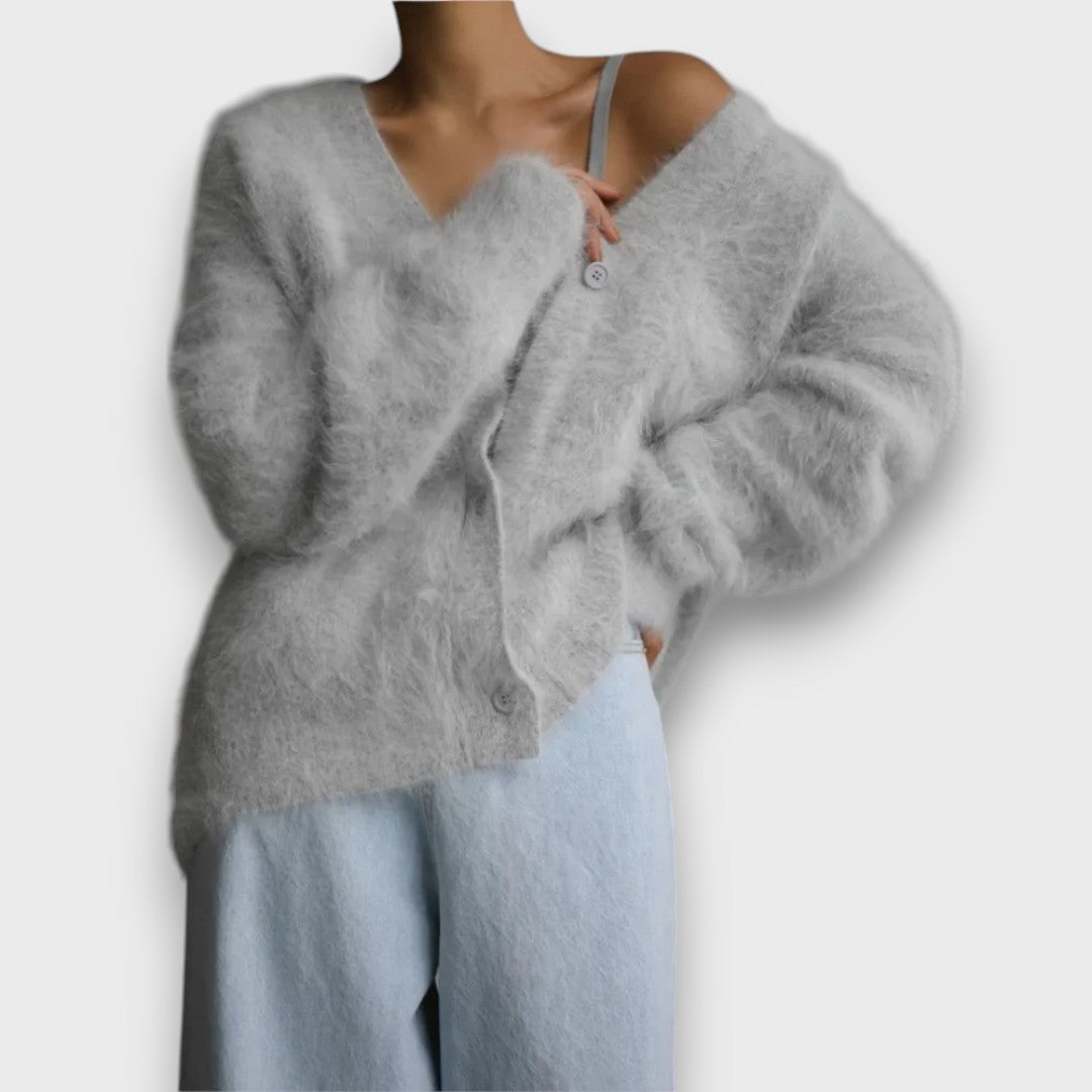 Laria – Cardigan doux à coupe classique